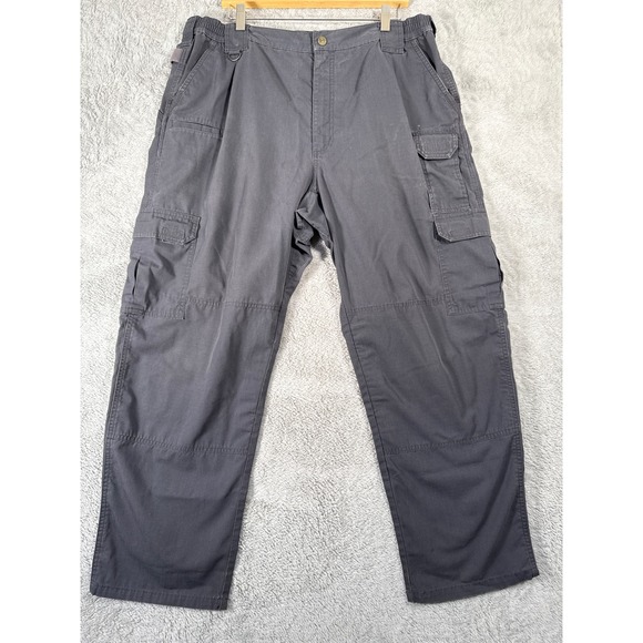 5.11 Tactical Series Gray Cargo Pants Women's 40x30 Utility Workwear Gorpcore - Picture 1 of 7